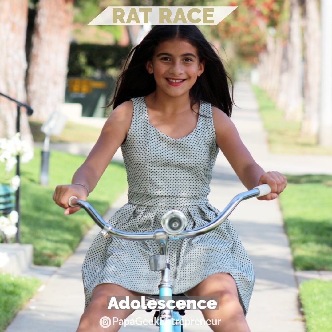 You are currently viewing A typical view of the Rat Race : Adolescence